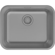 Кухонная мойка Iddis Mate MAT53GMi77, графит матовый - фото 