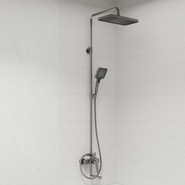 Душевая стойка Iddis Parker PARGM3Fi06, графит матовый - фото 