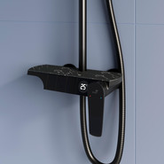 Душевая стойка RGW SP-33B 51140133-04, черный матовый - фото 6