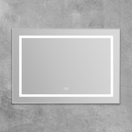 Зеркало BelBagno 98x68 см SPC-KRAFT-985-685-TCH-WARM, белый - фото 3