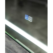 Зеркало BelBagno 98x68 см SPC-KRAFT-985-685-TCH-WARM, белый - фото 5