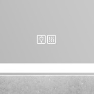 Зеркало BelBagno 90x60 см SPC-GRT-900-600-LED-TCH-WARM - фото 5