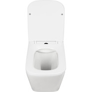 Унитаз подвесной безободковый AN Iron с крышкой микролифт - фото 6