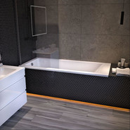 Ванна каменная Sole Gamma ТМ 170x80 см - фото 4