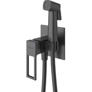 Набор для гигиенического душа BelBagno LUC-HGN-NERO, чёрный матовый - фото 