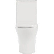 Унитаз-компакт безободковый AN Link с крышкой микролифт (система смыва Торнадо) - фото 4