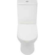 Унитаз-компакт безободковый AN Link с крышкой микролифт (система смыва Торнадо) - фото 5