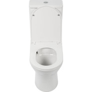 Унитаз-компакт безободковый AN Link с крышкой микролифт (система смыва Торнадо) - фото 6