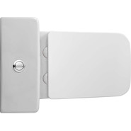 Унитаз-компакт безободковый Aquatek Либерти AQ1263NT-00 с тонкой крышкой микролифт (система смыва Торнадо) - фото 5