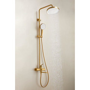 Душевая стойка Belz B24813-5, золото матовое - фото 3