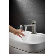 Смеситель для раковины Belz B10658-3, оружейная сталь - фото 4