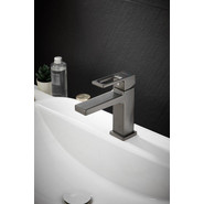 Смеситель для раковины Belz B10658-3, оружейная сталь - фото 2