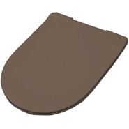 Сиденье с крышкой для унитаза Artceram File 2.0 микролифт FLA014 40, marrone tortora - фото 