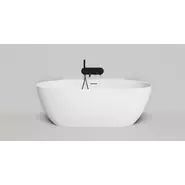 Ванна каменная Salini Alda Wall 170x90 см 101915G (S-Sense) глянцевая - фото 