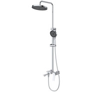 Душевой комплект Cezares: Душевая стойка COMFORT-CVD-01 + смеситель для раковины COMFORT-LS-01-W0 (Новинка 2025) - фото 4