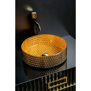 Раковина-чаша Armadi Art NeoArt 39 см 817-G, золото - фото 