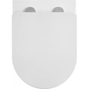 Унитаз подвесной безободковый Azario Grado AZ-0046-UQ1 с тонкой крышкой микролифт (Система смыва торнадо) - фото 4