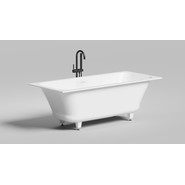 Ванна каменная Salini Orlanda 170x75 см 103313G (S-Sense) глянцевая - фото 2