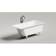Ванна каменная Salini Cascata 150x70 см 105011M (S-Sense) матовая - фото 2