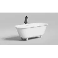 Ванна каменная Salini Ornella 170x70 см 104713G (S-Sense) глянцевая - фото 6