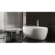 Ванна каменная Salini Luce 150x75 см 100122M (S-Stone) матовая - фото 6