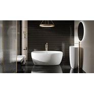 Ванна каменная Salini Luce 150x75 см 100122M (S-Stone) матовая - фото 5