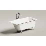 Ванна каменная Salini Cascata 150x70 см 105011M (S-Sense) матовая - фото 3