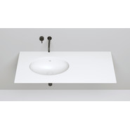 Раковина врезная под столешницу Salini Marea 12 55 см 1101109G (S-Sense) глянцевая - фото 6