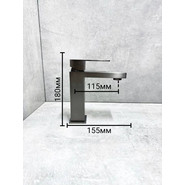 Смеситель для раковины Belz B10817-3, графит - фото 3