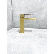 Смеситель для раковины Belz B10817-5, золото - фото 2