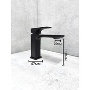 Смеситель для раковины BELZ B10709-7, чёрный - фото 3