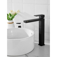 Смеситель для раковины высокий Belz B11613-7, чёрный - фото 5