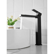 Смеситель для раковины высокий Belz B11613-7, чёрный - фото 3