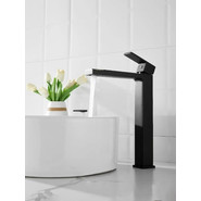 Смеситель для раковины высокий Belz B11613-7, чёрный - фото 4