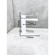 Смеситель для раковины Belz B10817-8, белый - фото 3