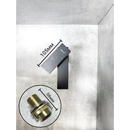 Смеситель для раковины Belz B10817-7, черный - фото 5