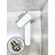 Смеситель для раковины высокий Belz B11713-8, белый - фото 5