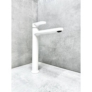 Смеситель для раковины высокий Belz B11713-8, белый - фото 2