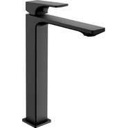 Смеситель для раковины высокий Belz B11709-7, чёрный - фото 