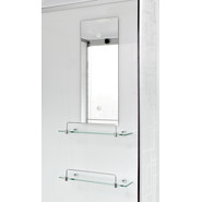 Гидробокс Avacan 80x80 см EM1580NLED+GM, хром/узор (безсиликоновая сборка) - фото 4