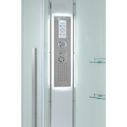 Гидробокс Avacan 80x80 см EM2080LED, хром/матовое (безсиликоновая сборка) - фото 5