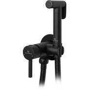 Набор для гигиенического душа Grocenberg GB001BL (со скрытой частью) чёрный матовый - фото 2