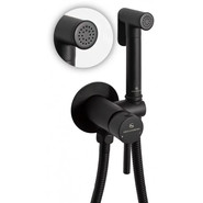 Набор для гигиенического душа Grocenberg GB001BL (со скрытой частью) чёрный матовый - фото 3