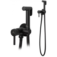 Набор для гигиенического душа Grocenberg GB001BL (со скрытой частью) чёрный матовый - фото 4