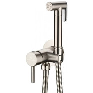 Набор для гигиенического душа Grocenberg GB001NK (со скрытой частью) никель - фото 2