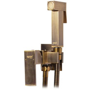 Набор для гигиенического душа Grocenberg GB002BR (со скрытой частью) бронза - фото 3