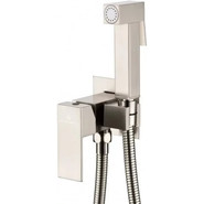 Набор для гигиенического душа Grocenberg GB002NK (со скрытой частью) никель - фото 2