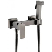 Набор для гигиенического душа Grocenberg GB101N-BG, графит - фото 2