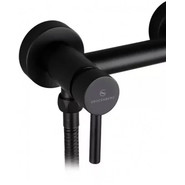 Набор для гигиенического душа Grocenberg GB103N-BL, чёрный матовый - фото 3