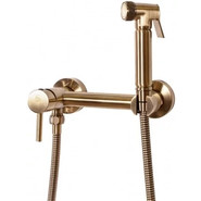 Набор для гигиенического душа Grocenberg GB103N-BR, бронза - фото 4